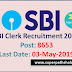 SBI Clerk 2019: Notification Out for 8653 Post