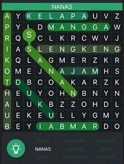 Game Asah Otak Pencarian Kata
