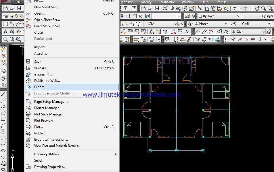 Bagaimana Cara Mengimport File Autocad Ke Sketchup Ilmu Teknik Sipil Indonesia