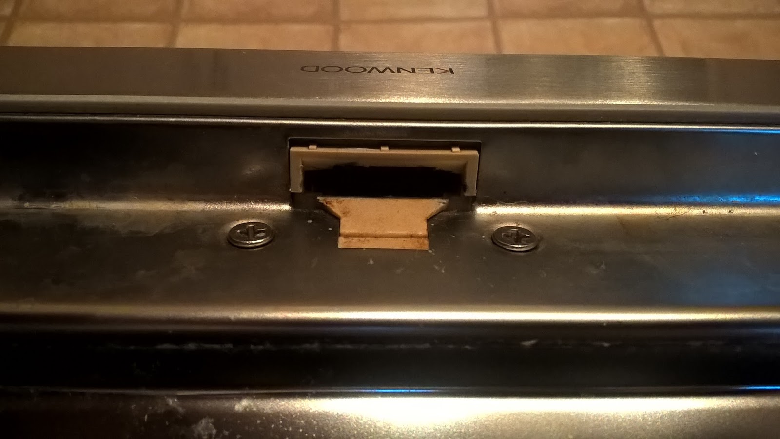 Eating Oranges and Making IDs Kenwood dishwasher fun (KDW12ST3A) door lock latch replacement