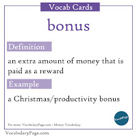 Money Vocabulary