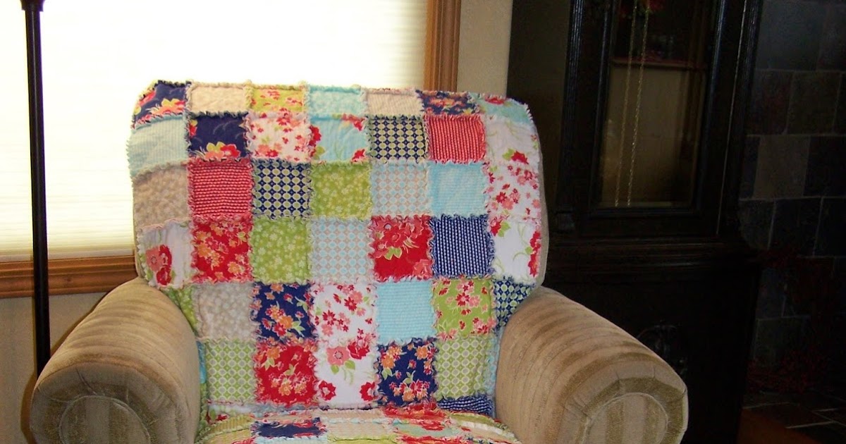 Busy Hands Quilts Miss Kate Rag Quilts + Finished or Not Friday {a