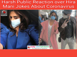 Harsh Public Reaction over Hira Mani Jokes About Coronavirus Harsh Public Reaction over Hira Mani Jokes About Coronavirus