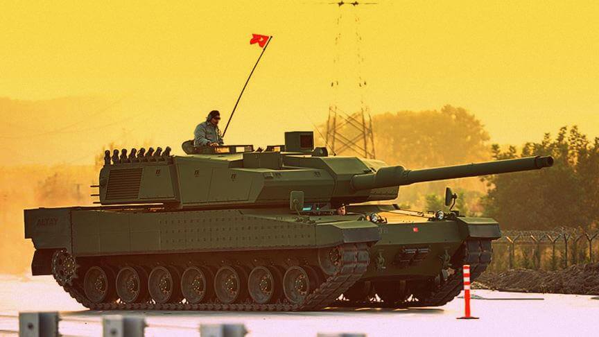 В Турции договорились о производстве первых 250 танков Altay