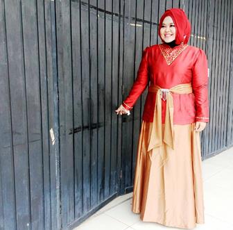 Model Baju Gamis Modern Untuk Wanita Gemuk Sedang