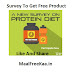 Short Protein Diet Survey Win Free Product