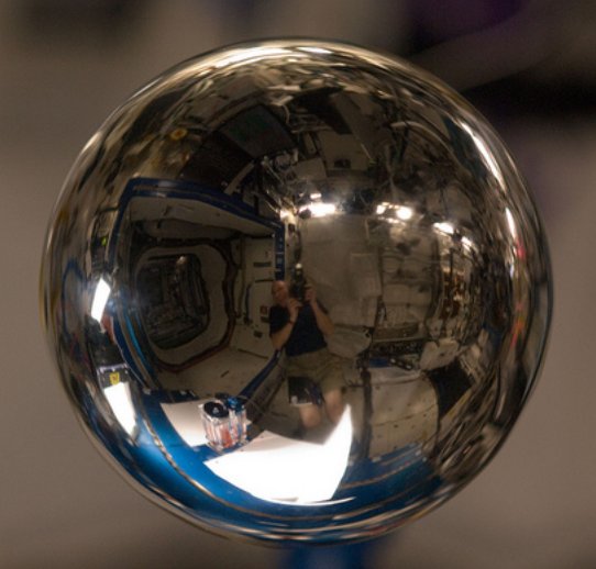 Suburban spaceman ESA ISS Image Water Droplet