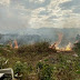 Incêndio atinge área de vegetação às margens da BR-242 em Ibotirama