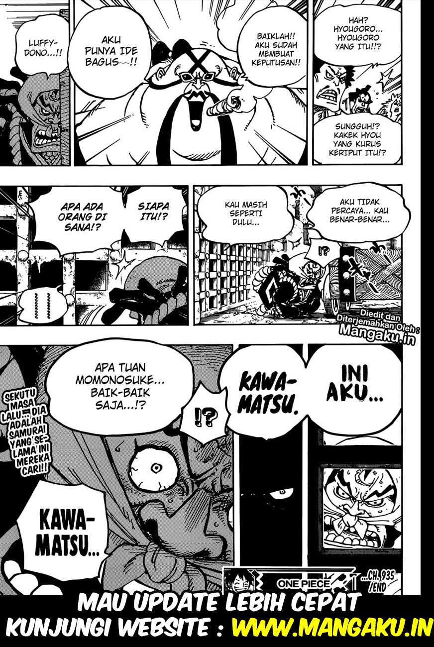 One Piece Chapter 935 Bahasa Indonesia - Download Video Anime Lengkap
