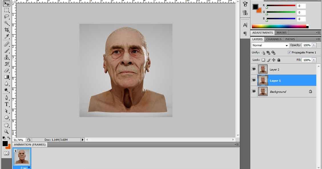 Cara Menyatukan Gambar Menjadi Animasi GIF di Photoshop