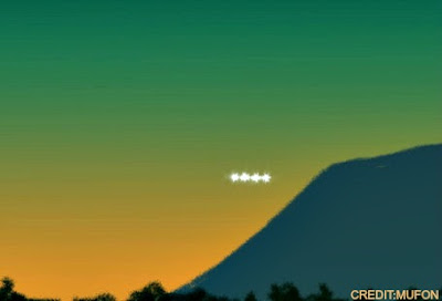 UFO Sighting Over Burbank 7-7-12