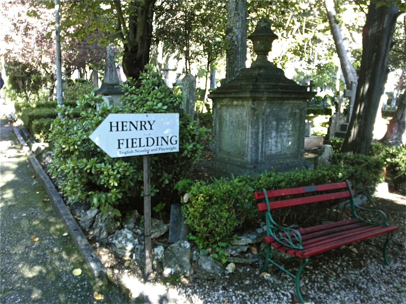 Metis Meets Mittington The Grave of Henry Fielding
