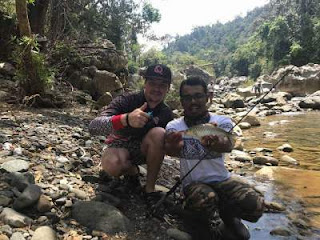Uniknya mancing ikan masheer Uniknya mancing ikan masheer