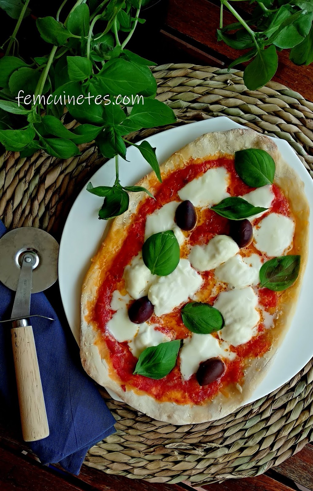 ROBA BRUTA PIZZA MARGARITAGENNARO CONTALDOCOOKING THE CHEF