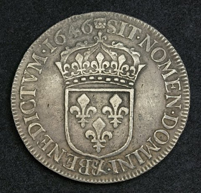 World coins French coins Ecu Silver coin