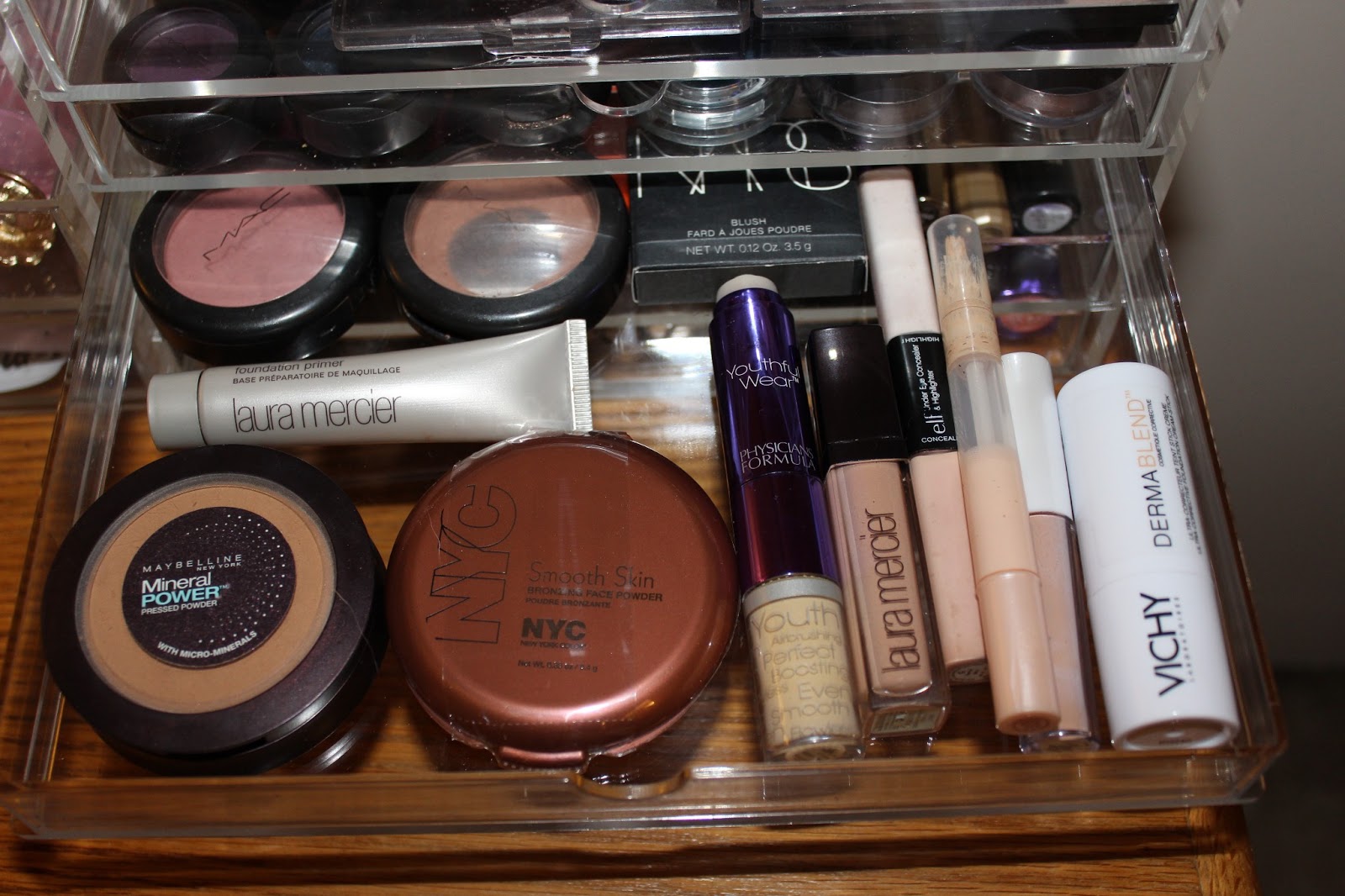 Belle Eve My Makeup & Storage collection! (Muji containers)