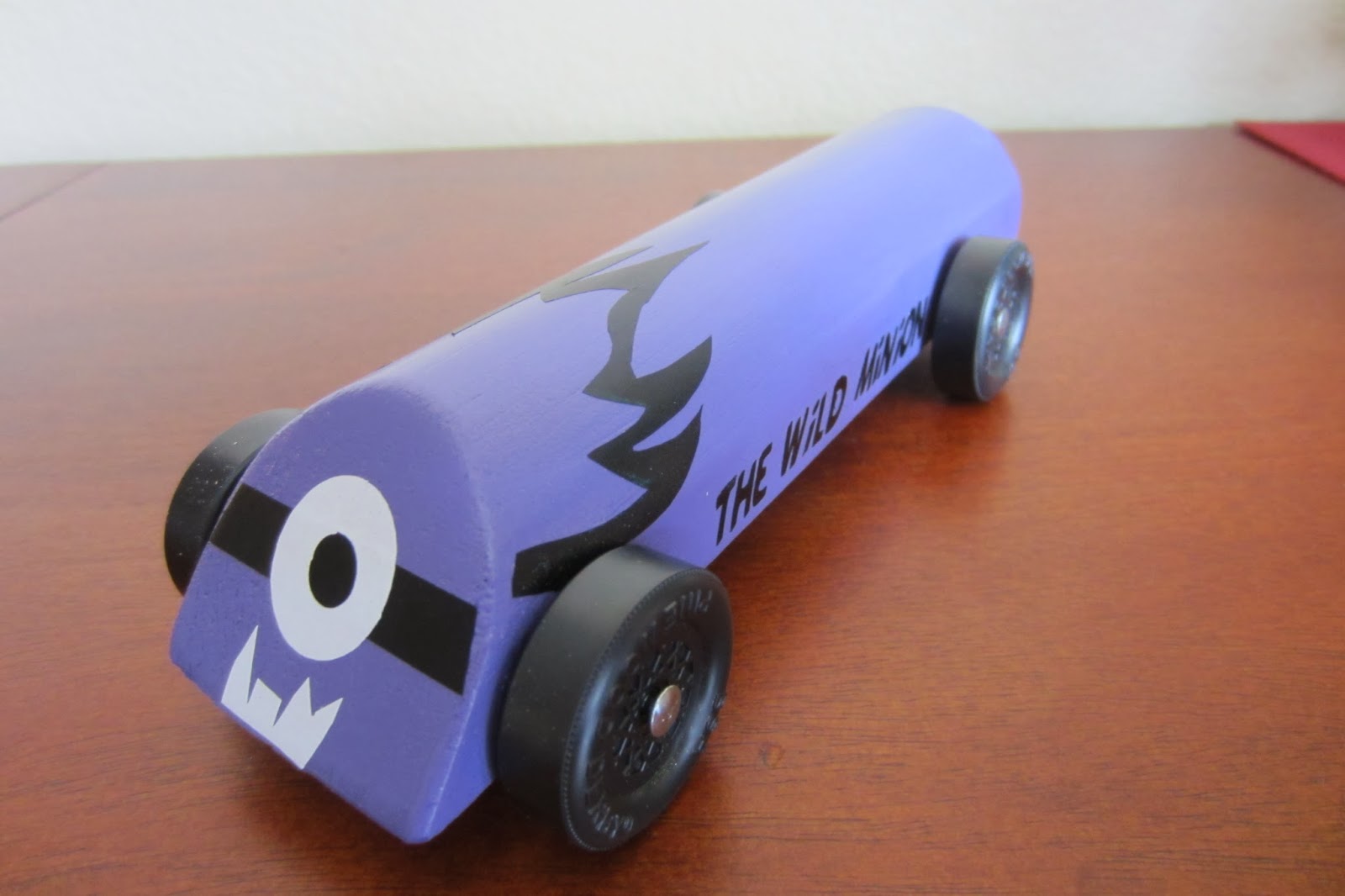 my-busy-beehives-purple-minion-pinewood-derby-car-it-s-finished