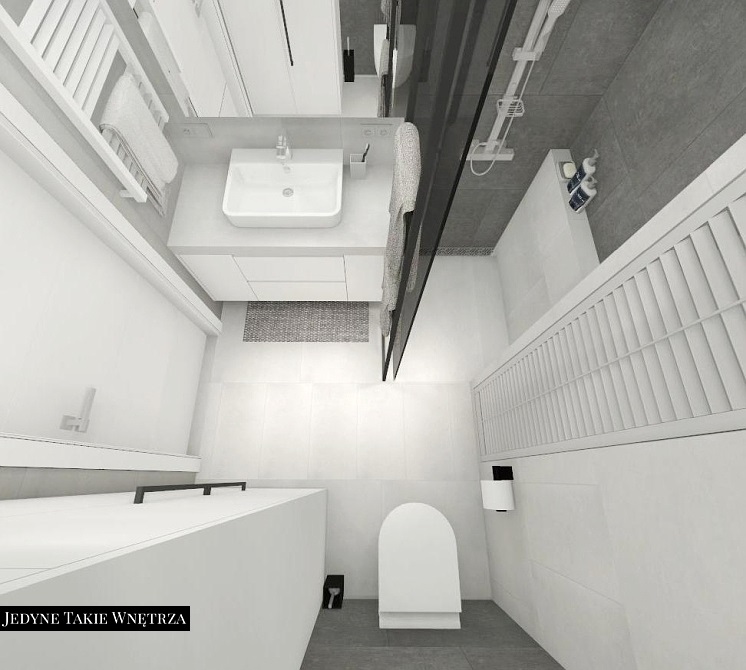 Minimalistyczna łazienka - aesthetic bathroom