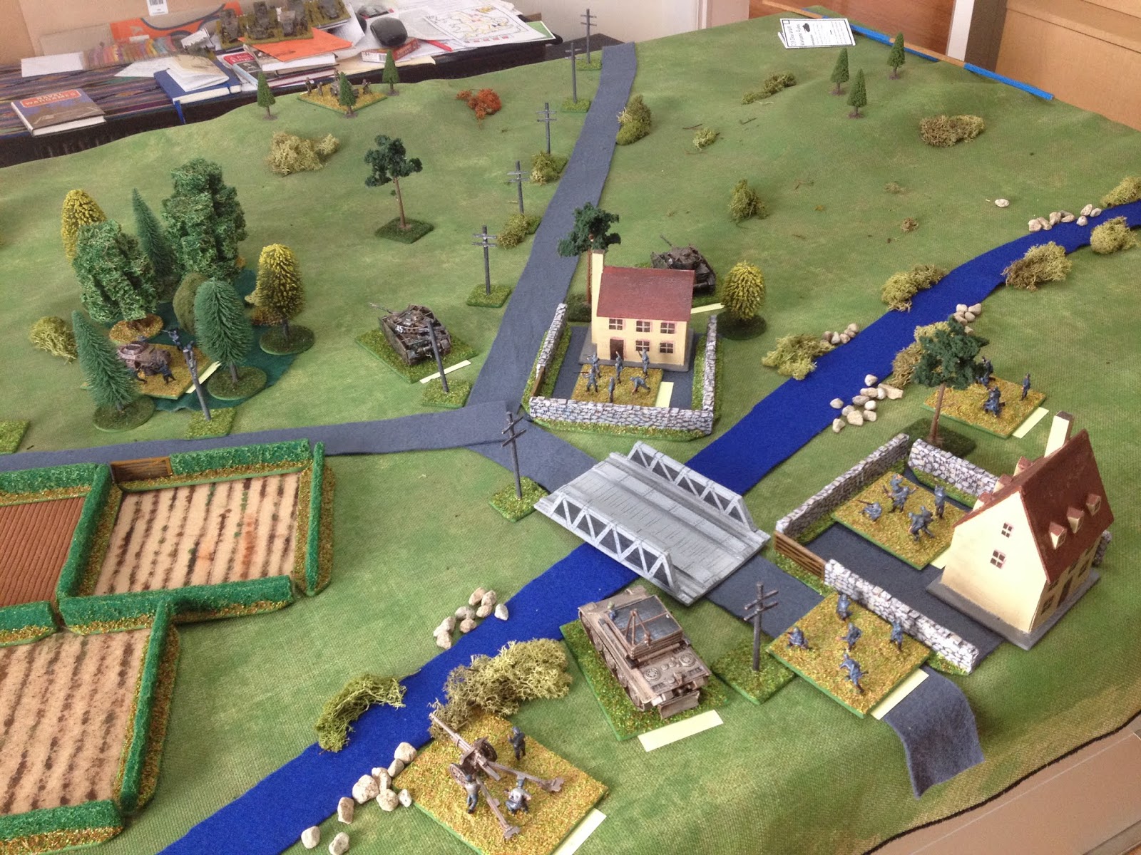 Grid based wargaming but not always WW2 game using a tabletop teaser