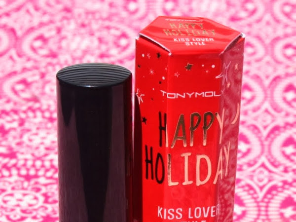 Tonymoly Kiss Lover Style Lipstick PK16 Glamour Burgundy - Swatches & Review