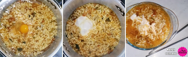 김치라면 - Kimchi Ramyun Noodle soup Nongshim