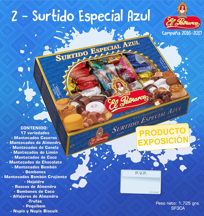 2016-2017 Viaje de Fin de Curso con DULCES EL PATRIARCA, Bombones