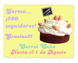 Sorteo Carrot Cake