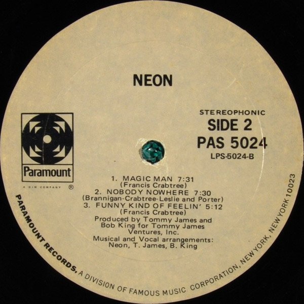 Stop myself. Neon - Neon - 1970. Neon 1970. 1970 Вайб.