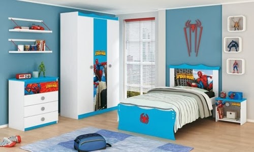 Contoh desain kamar tidur anak ukuran kecil Contoh desain kamar tidur anak ukuran kecil