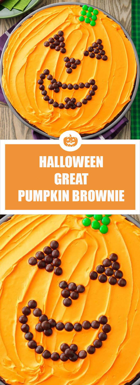 Great Pumpkin Brownie Great Pumpkin Brownie