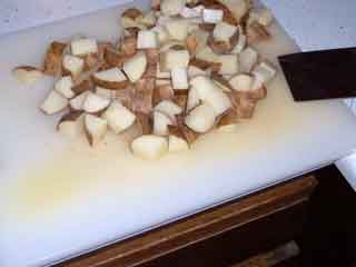Cube Potatoes