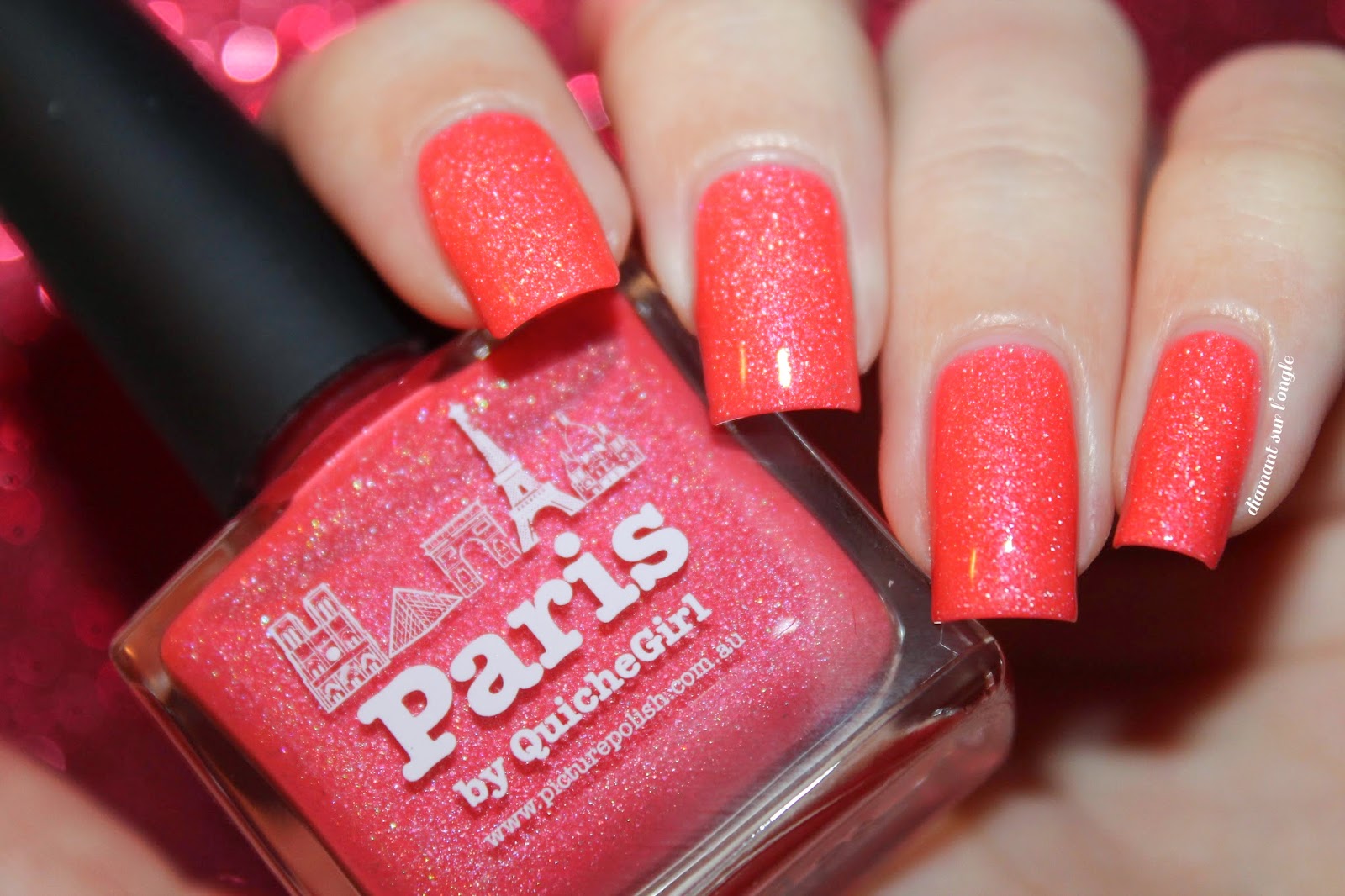 Swatch of the nail polish "Paris" from Picture Polish