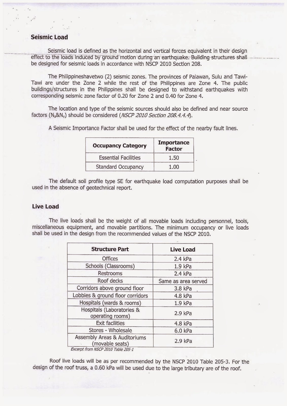 Philippine Structural Design Standards For Resilient Public Buildings 