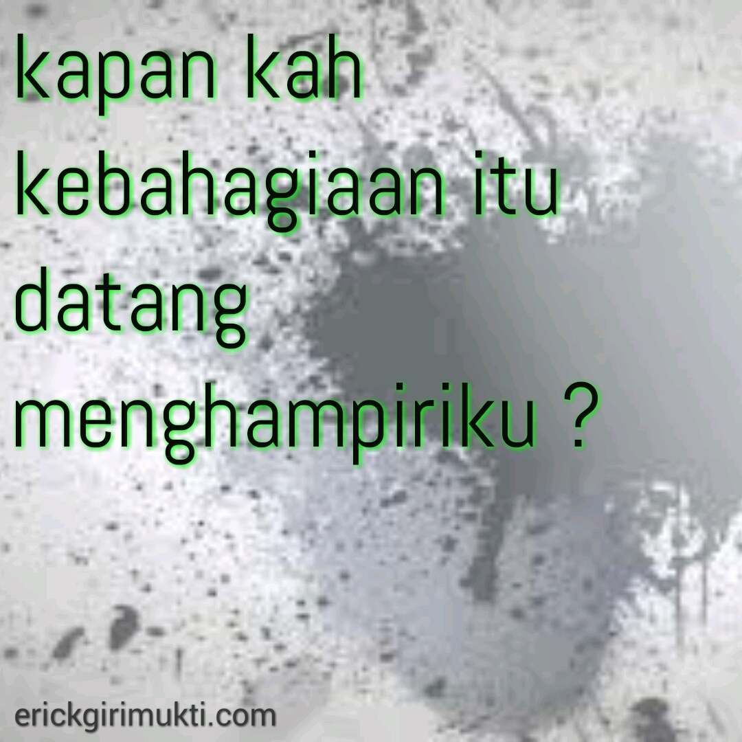 Kata Kata Sendiri Bahagia