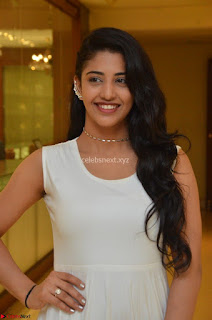 Daksha Nagarkar Cute Beauty in Sleeveless White Dress at Khwaaish Exhibition Launch 2017 ~  Exclusive 079