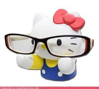 Hello Kitty cute glasses holder