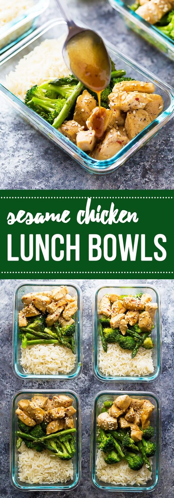 Honey Sesame Chicken Lunch Bowls #honey #sesame #chicken #chickenrecipes #lunchrecipes #lunchideas Honey Sesame Chicken Lunch Bowls #honey #sesame #chicken #chickenrecipes #lunchrecipes #lunchideas