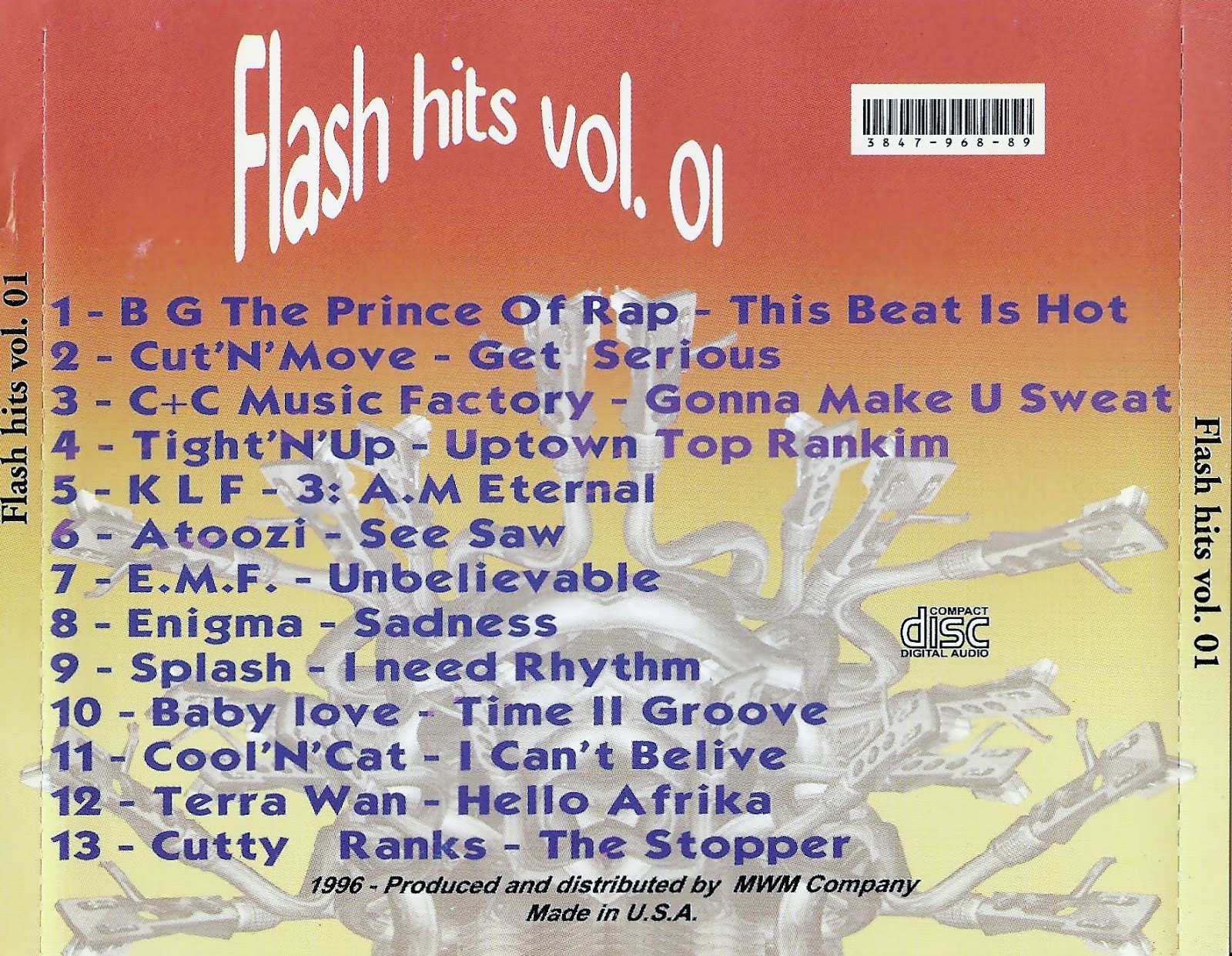 VA - Flash Hits 1 - (1996) Flash%2BHits%2B01%2BBack