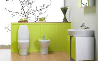 baño verde limón baño color verde