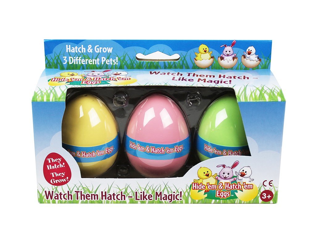 Susan Heim on Parenting: Easter Fun with Hide 'Em and Hatch 'Em Eggs!