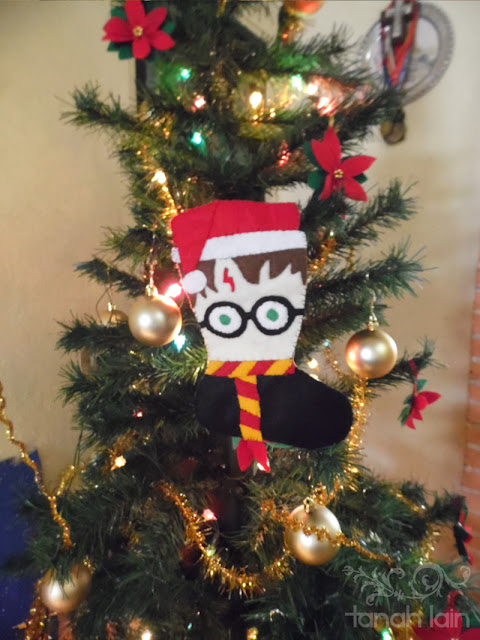 Manualidades Navideñas: Bota de Fieltro - Harry Potter