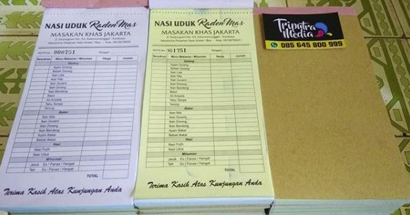 Cetak Nota Surabaya Barat CETAK NOTA MURAH SURABAYA