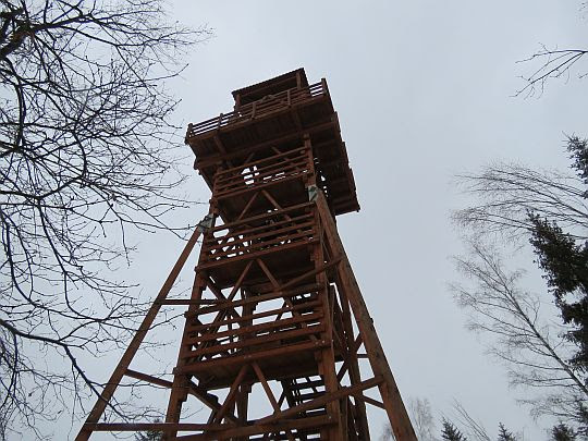 Wieża widokowa na Polczakówce (Królewska Góra). Wieża widokowa na Polczakówce (Królewska Góra).