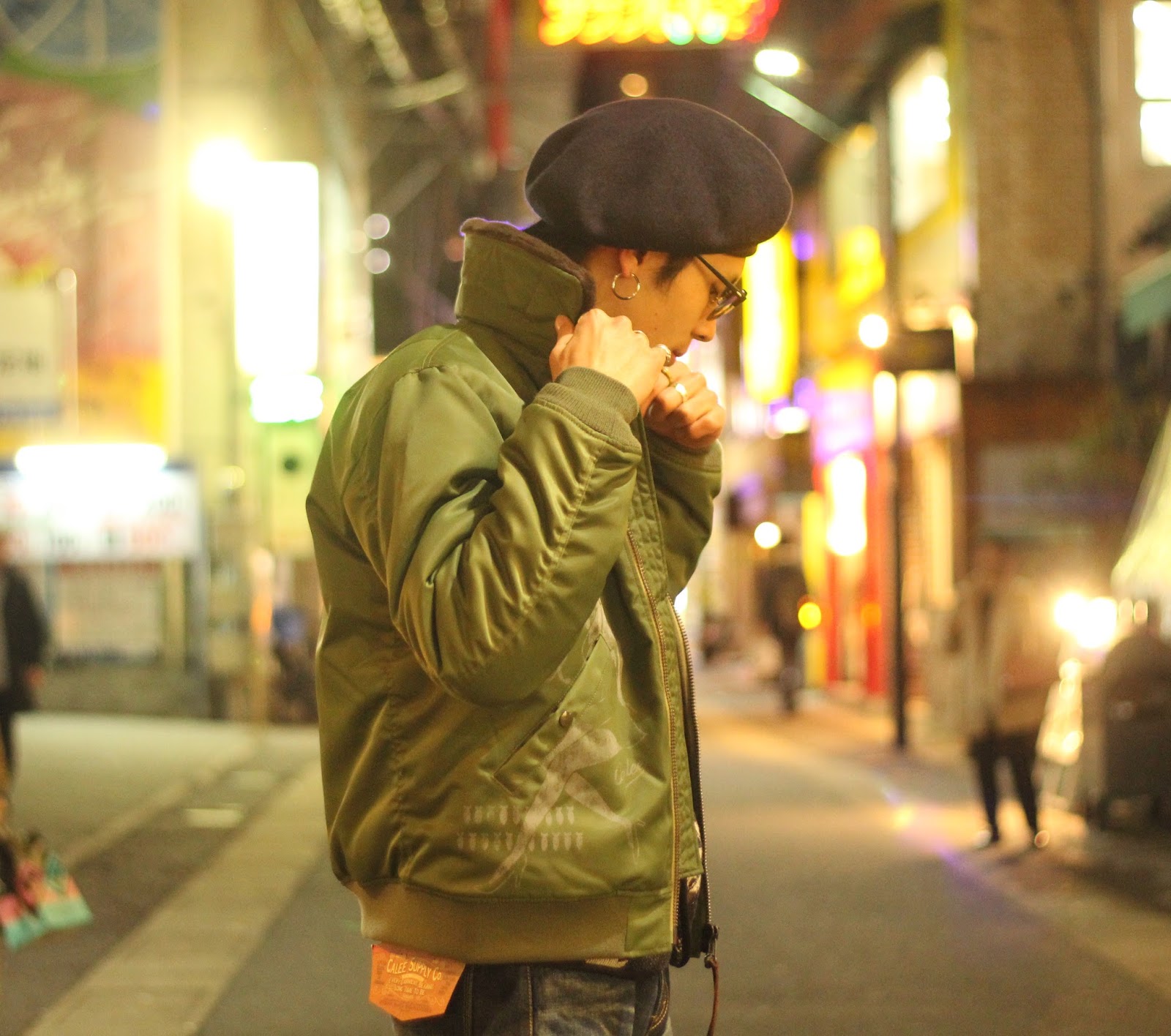 CALEE フライトジャケット CALEE JACKET STYLE | RADIALL/CALEE/GLAD HAND/DOMINO66 KEEP FUNK
