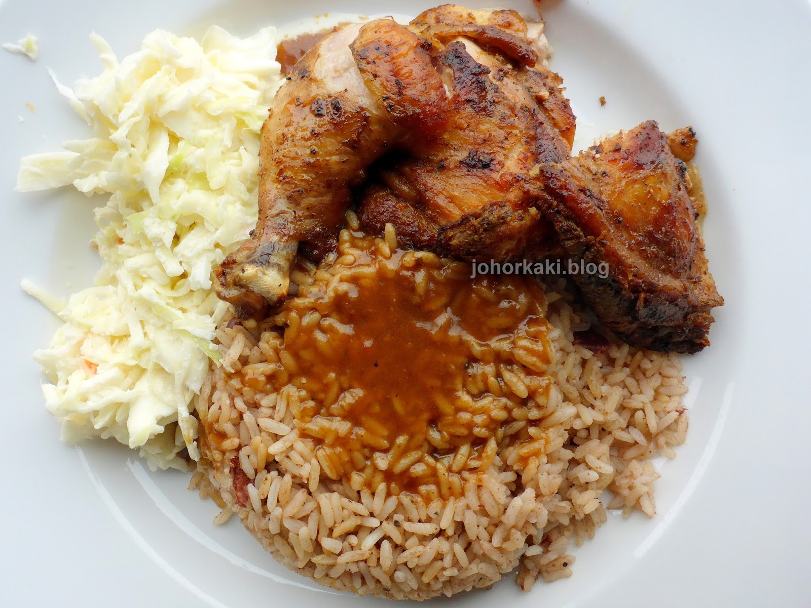 Jerk Chicken at The Real Jerk Gerard Street East Toronto Tony Johor