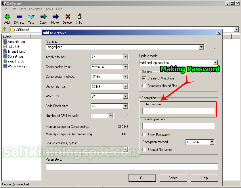 7 zip File Archiver for Windows 32 Bit and 64 Bit Free Download - SOFTKIN - Download New 