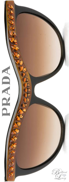 Brilliant Luxury * Prada Cat-eyed Sunglasses
