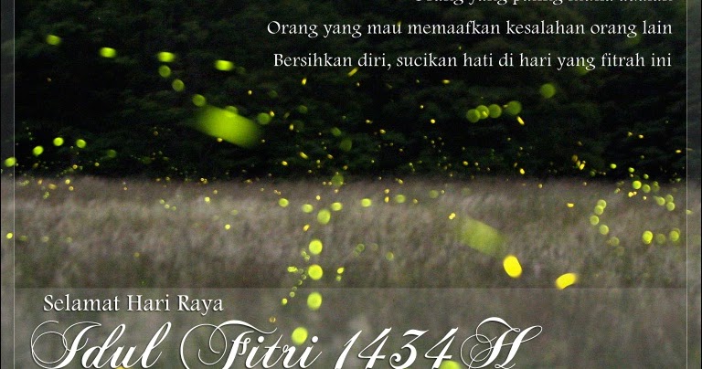 Desain Kartu Ucapan Idul Fitri 1434H Dengan Photoshop