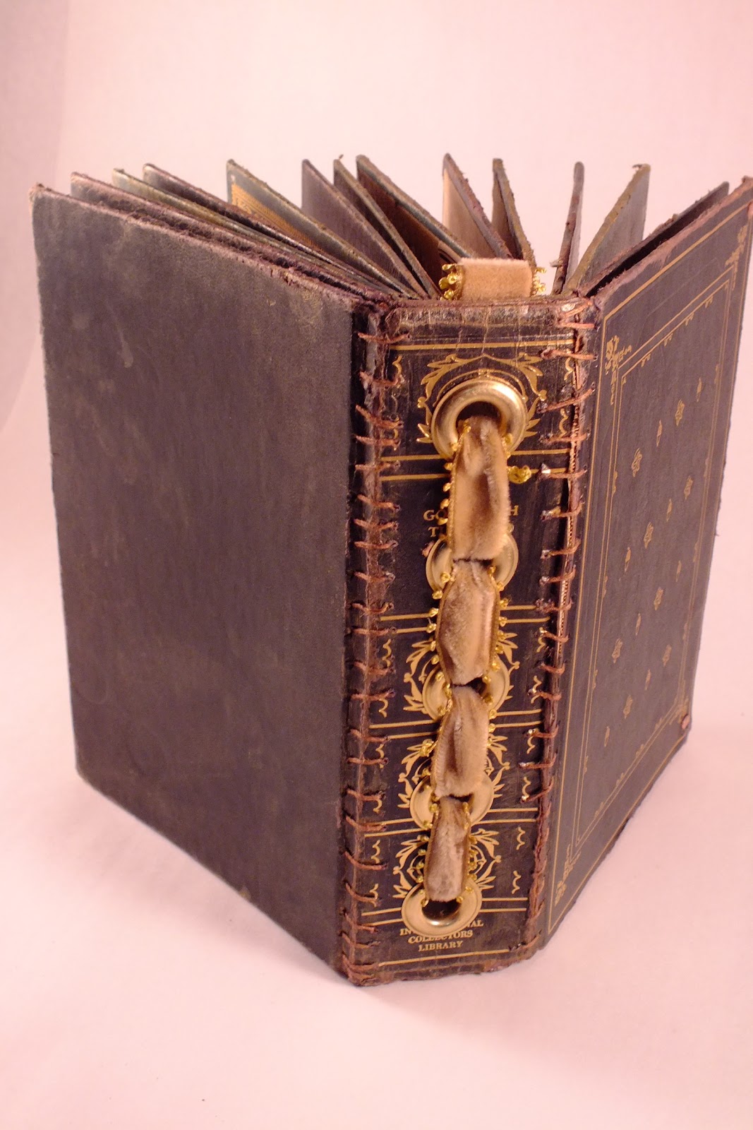 Vintage Paperista Art Journal from Old Book Covers