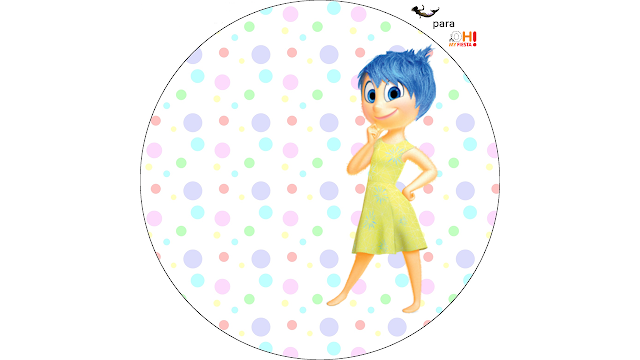 Del Revés, Intensamente o Inside Out: Etiquetas para Candy Bar para Imprimir Gratis. Toppers o etiquetas de Del Revés, Intensamente o Inside Out para imprimir gratis.